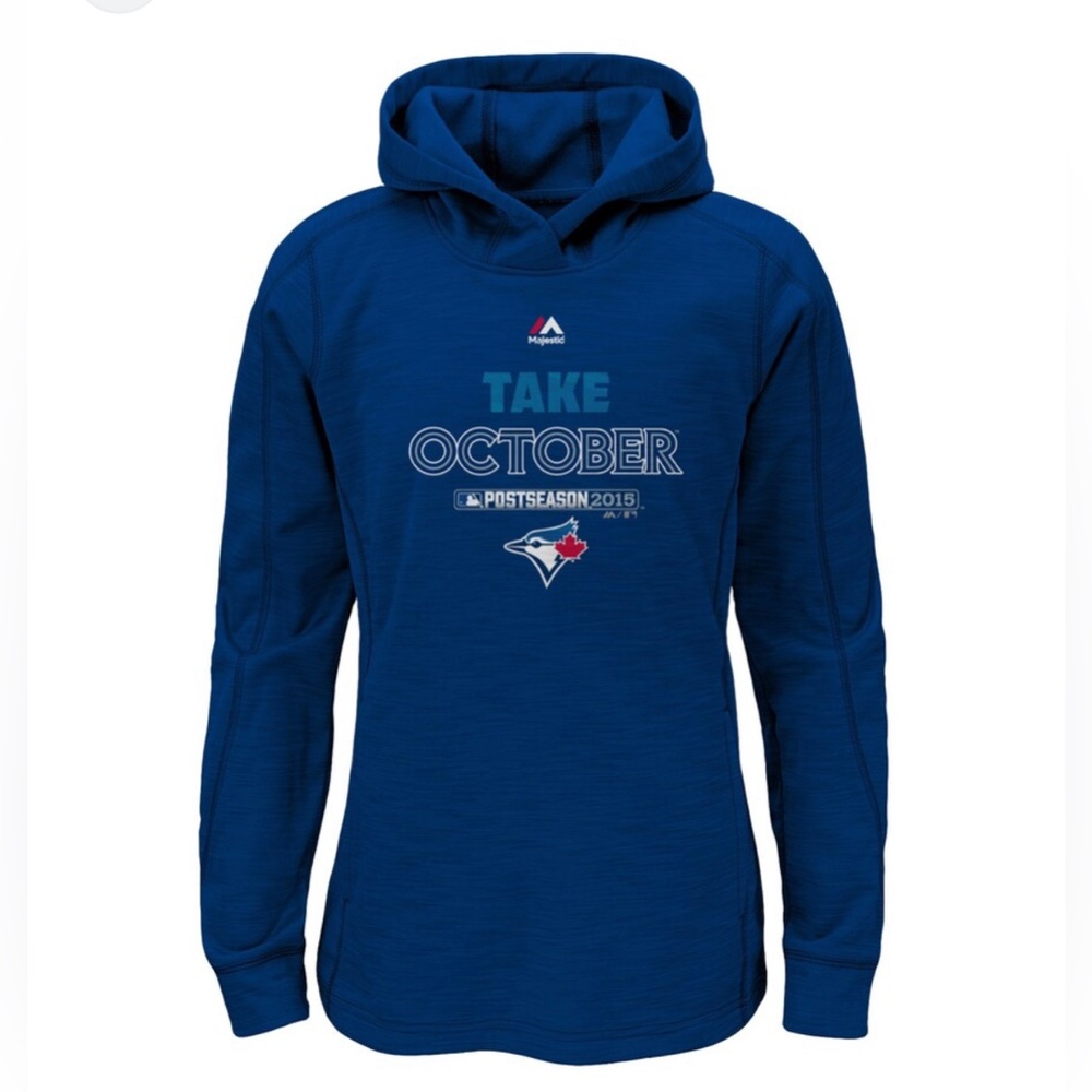 Toronto Blue Jays Hoodie “Take October 2015” MLB. Youth Size Large